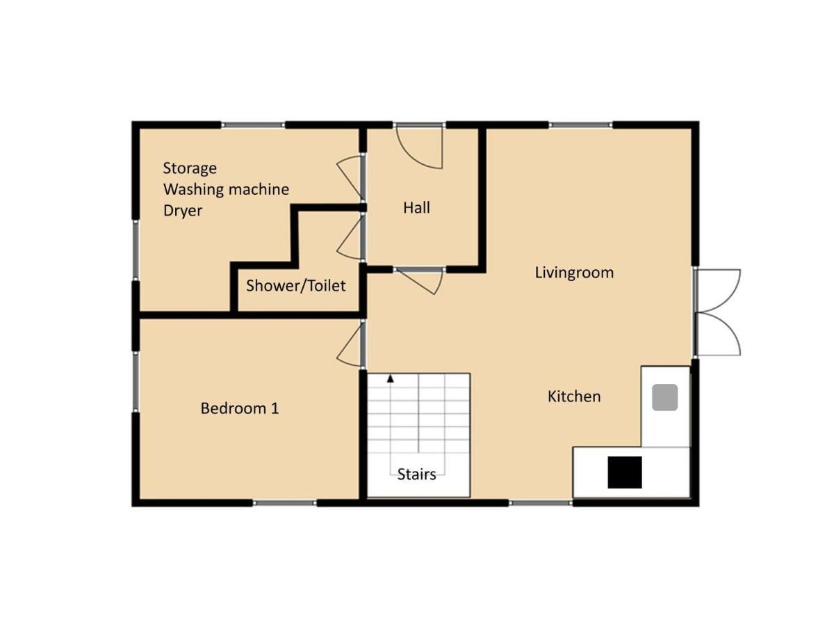 Holiday Home In Rudn K With Private Garden Rudník Zewnętrze zdjęcie