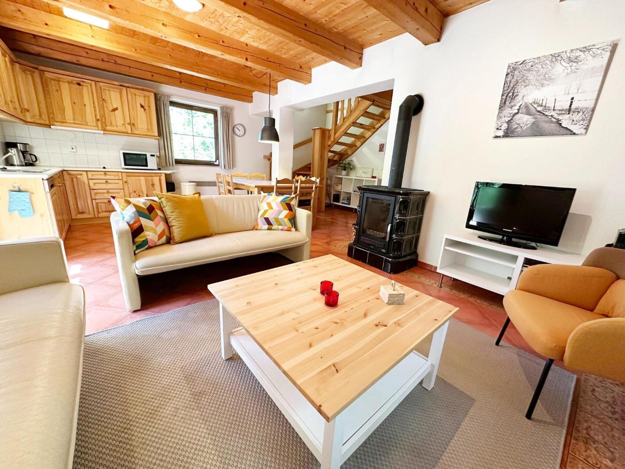 Holiday Home In Rudn K With Private Garden Rudník Zewnętrze zdjęcie